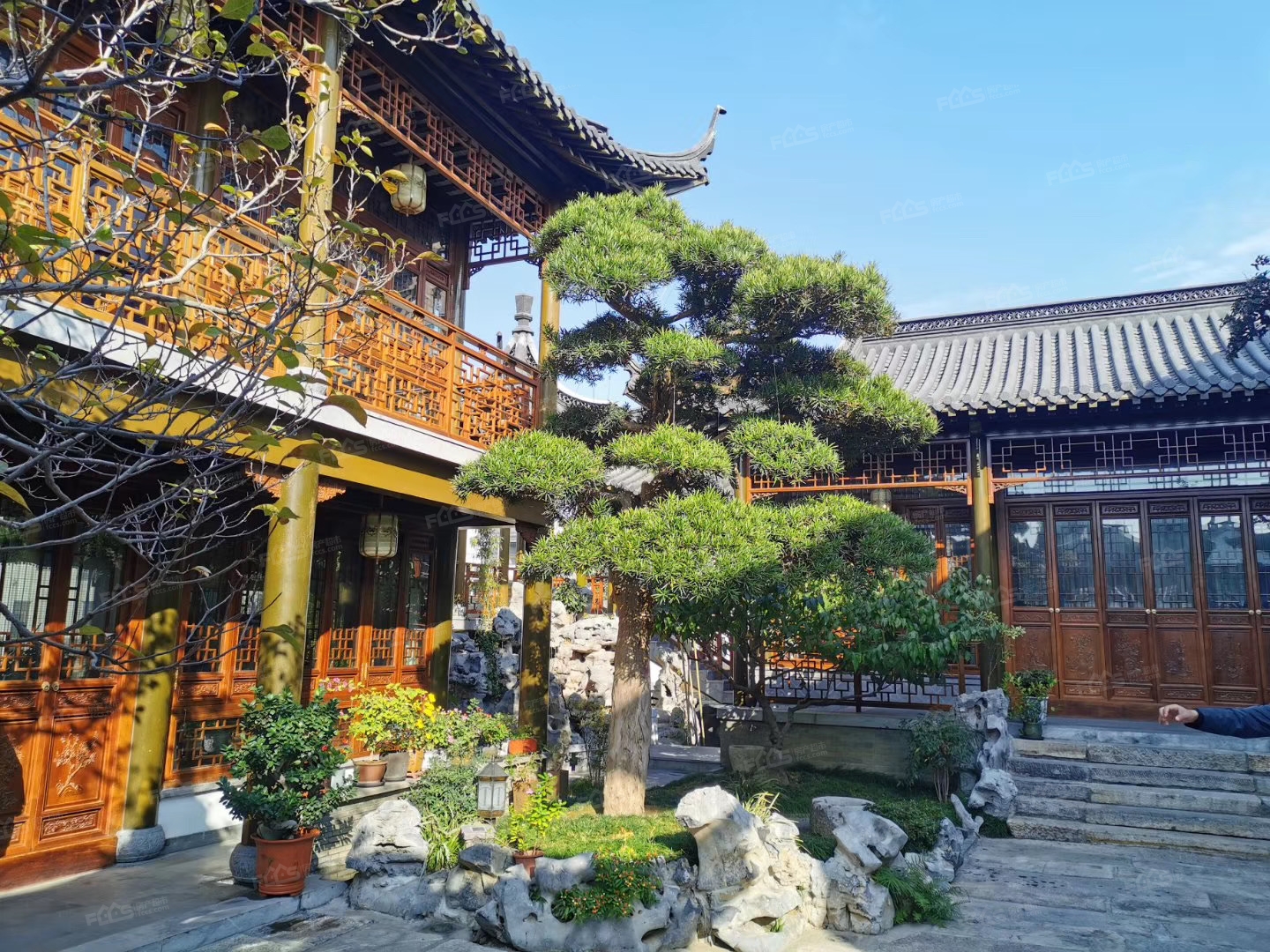（豪第坊扬州院子实拍图）