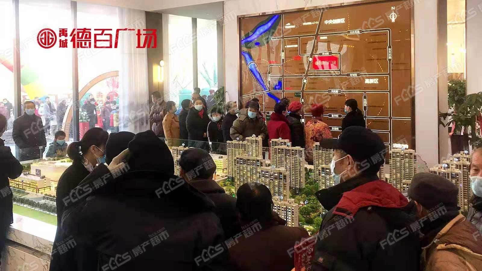 禹城德百广场城市商业综合体基本建设情况
