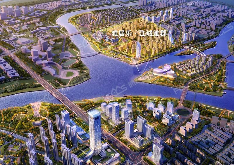 雅居乐江城雅郡效果图