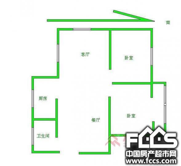 无锡房产超市网 无锡小区 无锡小区 广益佳苑西区 户型编号 户型图