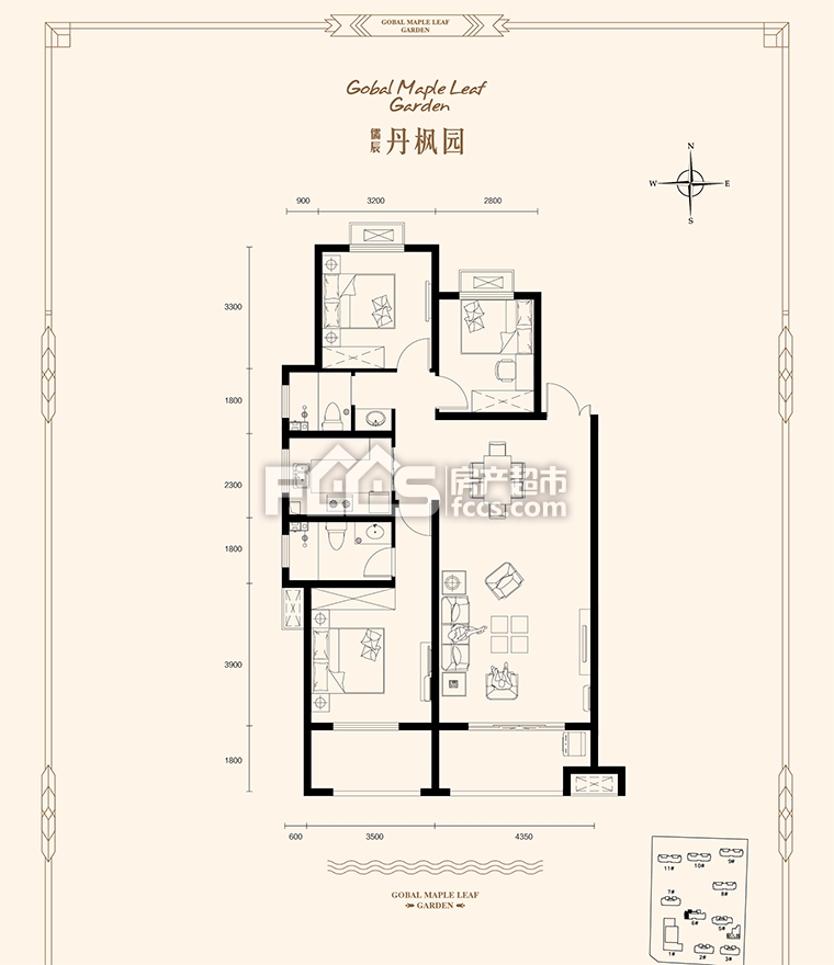 儒辰·丹枫园户型详情 临沂新房 楼盘信息 临沂房产超市网