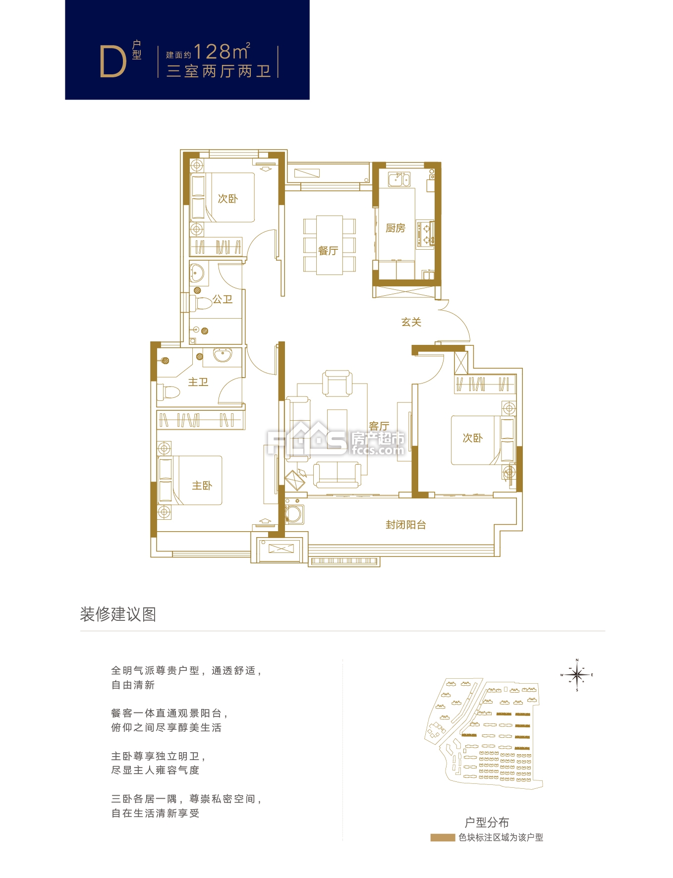 金科集美天辰金科集美天辰e户型