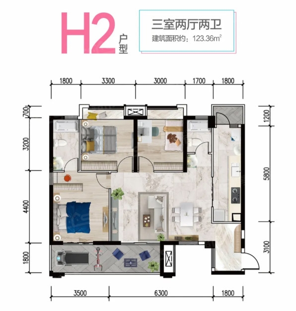 九洲跃进路16号位置在哪里九洲跃进路16号户型怎么样