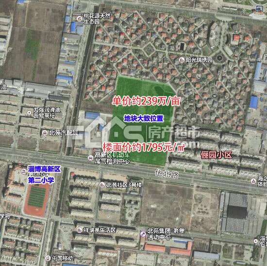 淄博高新区第一中学旁用地规划调整 快来看看这边将来要建啥?