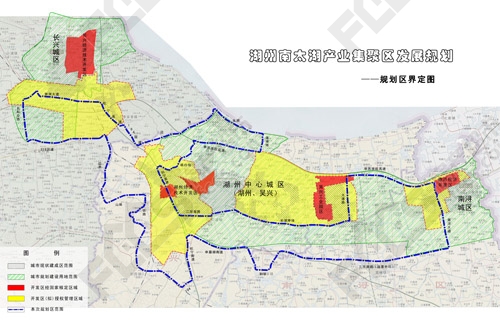 长兴四大新区(龙山新区,太湖图影等*发展规划