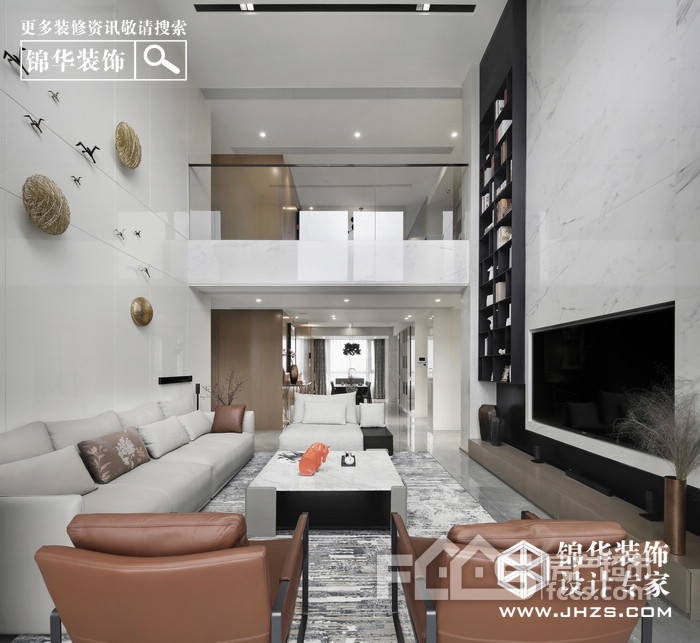 资讯 装修日记【锦华装饰】金峰新城顶复现代风作品《清·浅》