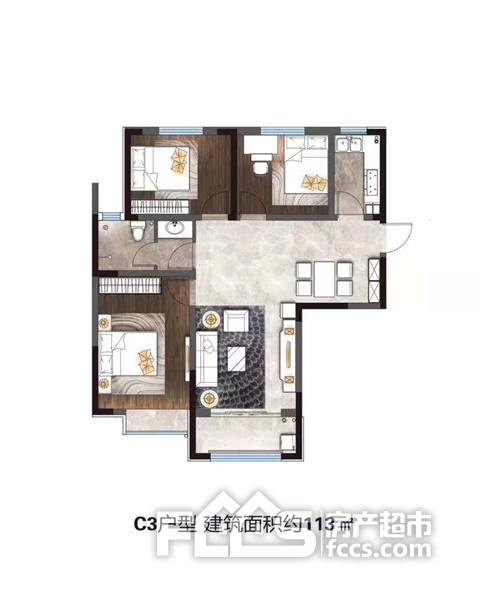 *幸福无需等待 九州国际*三居即将入市 聊城房产超市