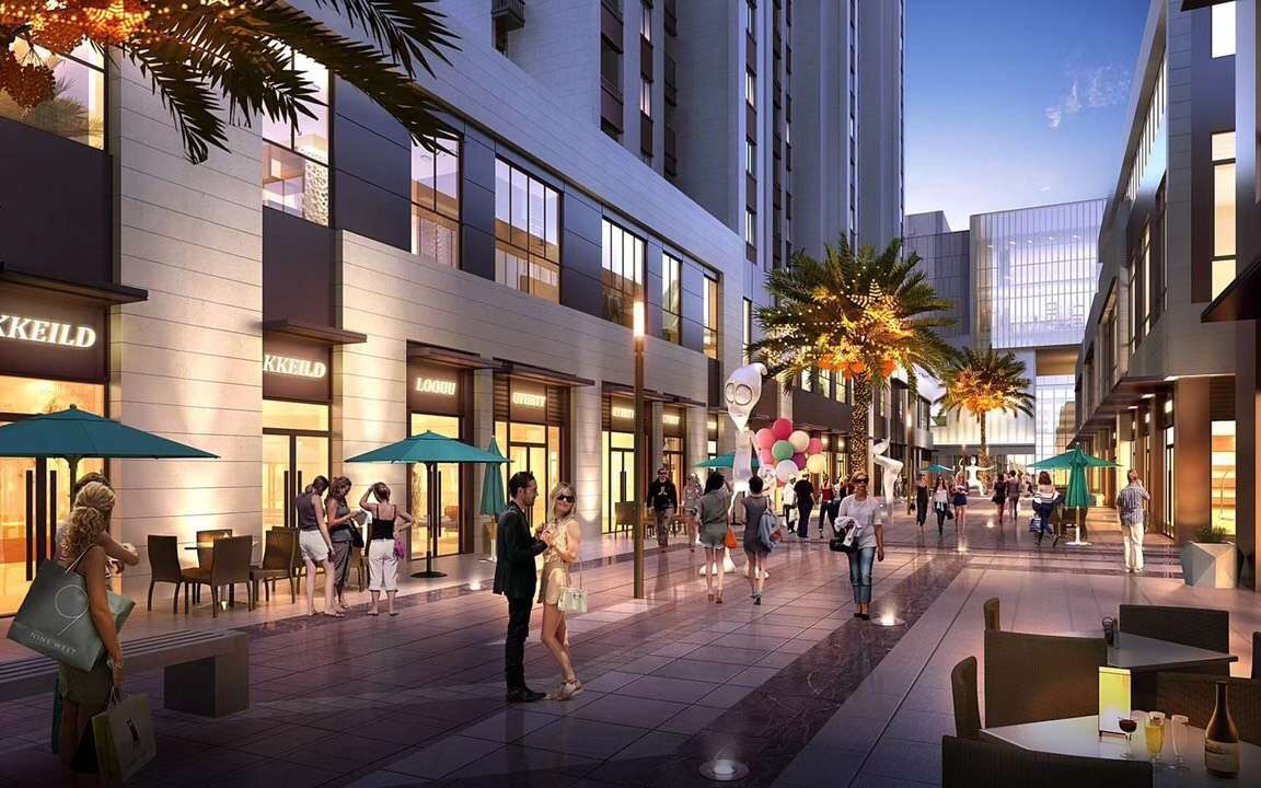 上悦城踞海门主城核心区,北起人民路,南临解放路,西至瑞江路,东近浦江