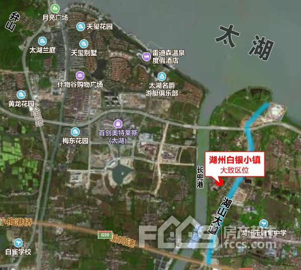 含商业、办公、酒店、电影院、城市书屋等 南太湖新区白银小镇批前公示 总建面逾29万方
