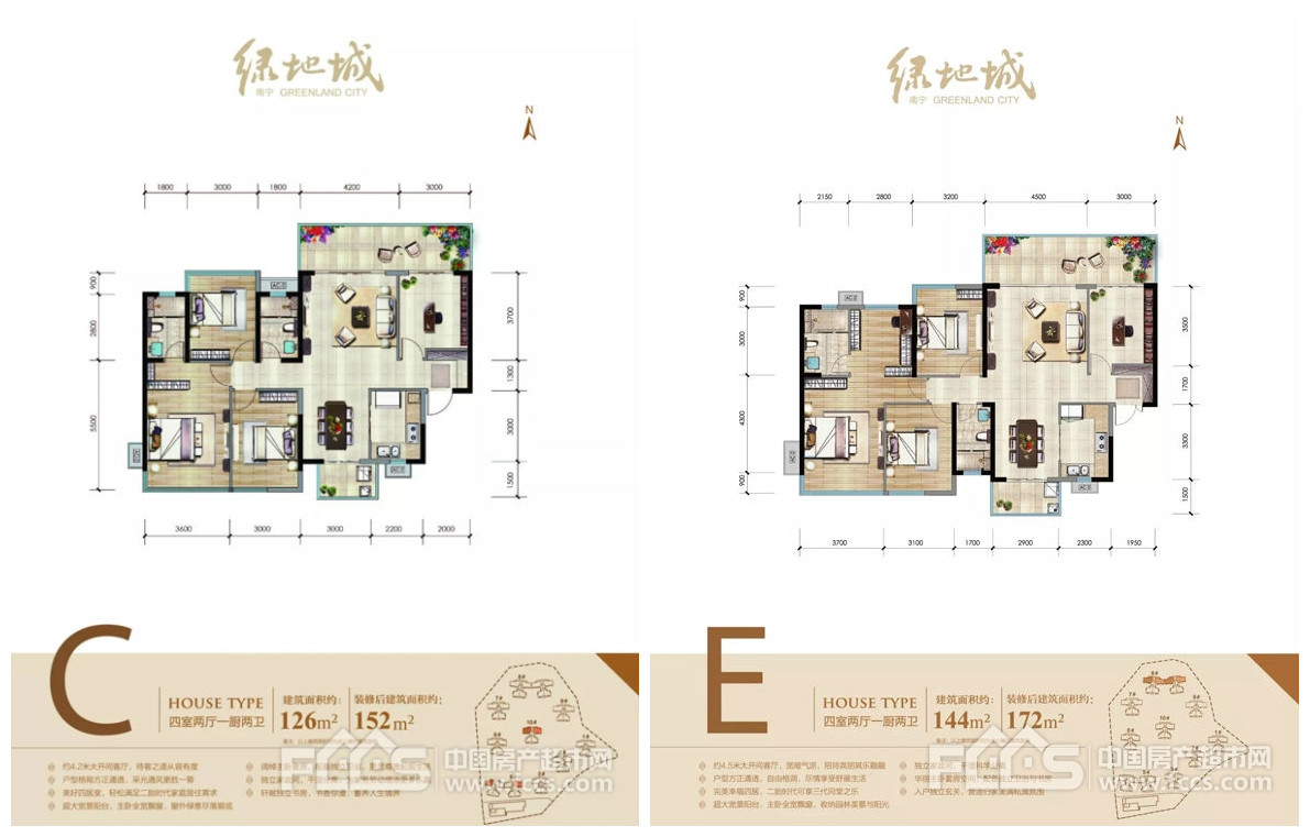 南宁绿地城户型图