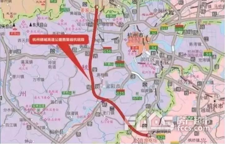 诸暨新绕城高速西复线要即将开通