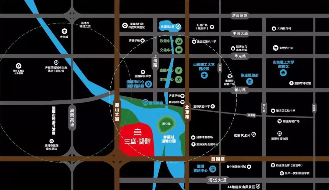 三盛·湖畔水上样板间即将开放 淄博房产超市