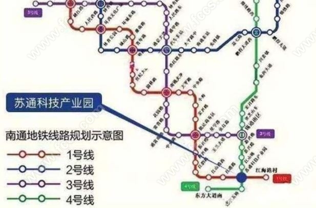 从多个维度剖析枫丹酩悦的优势   3,"苏通板块"规划位于南通地铁1号线