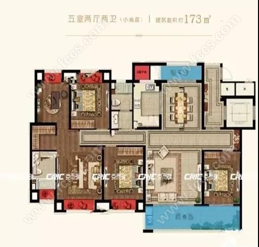 珑府有多大面积的南通珑府户型图
