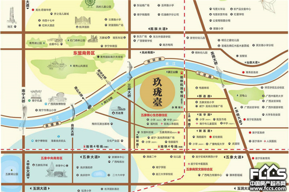 龙光玖珑臺区位图
