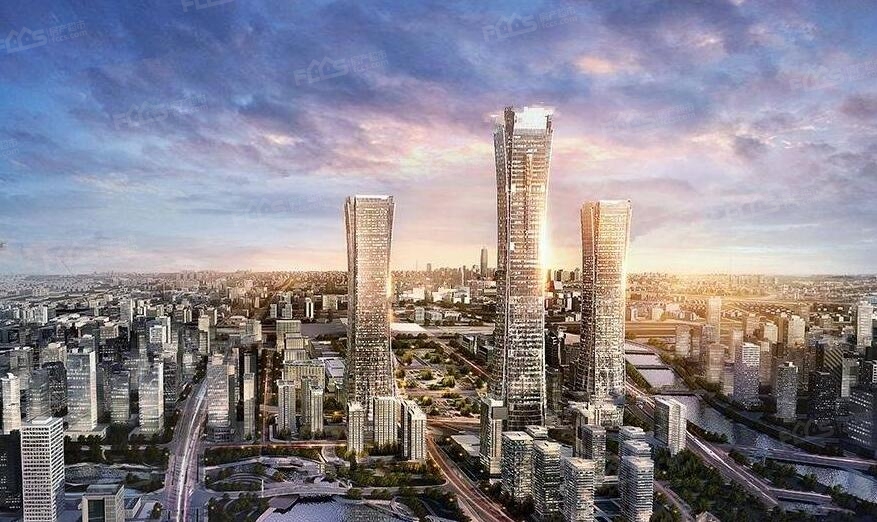 宝能郑州中心项目位于郑州高铁东站东广场核商务区,莲湖湿地公园