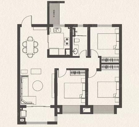 龙馨家园有多大建筑面积的龙馨家园户型图