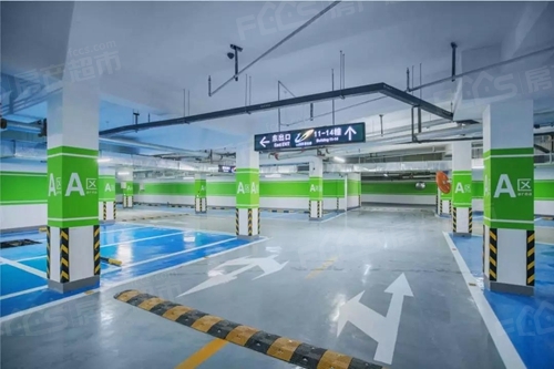 碧桂园翡翠湾地下车位——实景拍摄