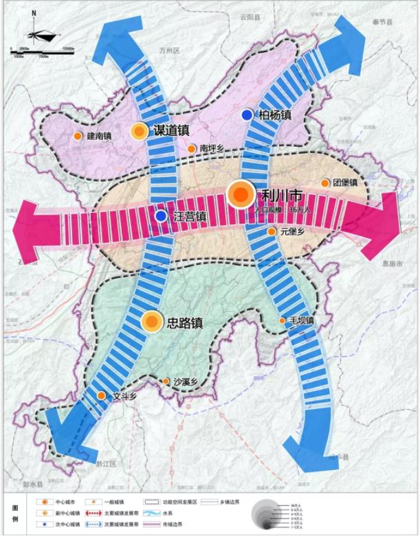 按照利川市城乡(2017-2035)的总体规划,利川市城区将逐步向西扩张