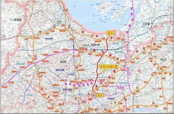 湖杭高速公路吴兴至德清段工程 环评公示