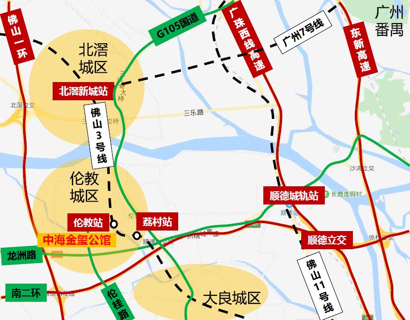 伦教境内还有规划地铁11号线(容桂——广钢新城),现正上报国家发