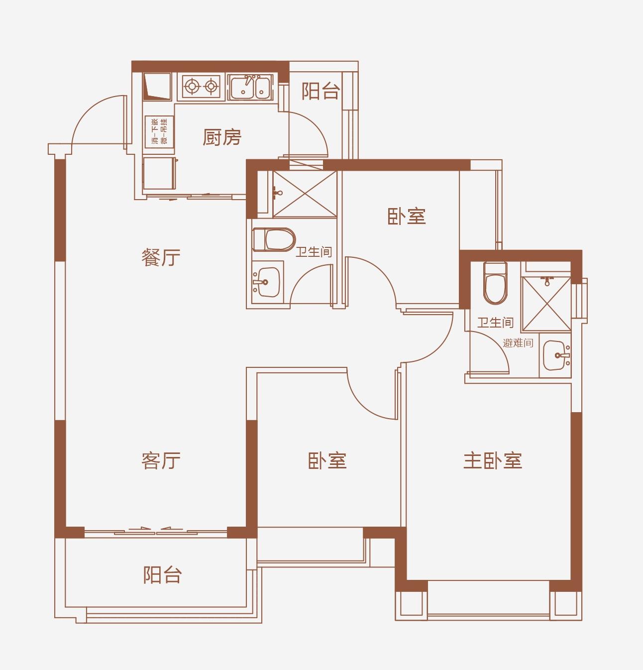 佛山三水恒大雅苑户型图样板间