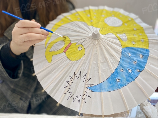 日广雅居丨油纸伞彩绘diy撑起趣味好时光!