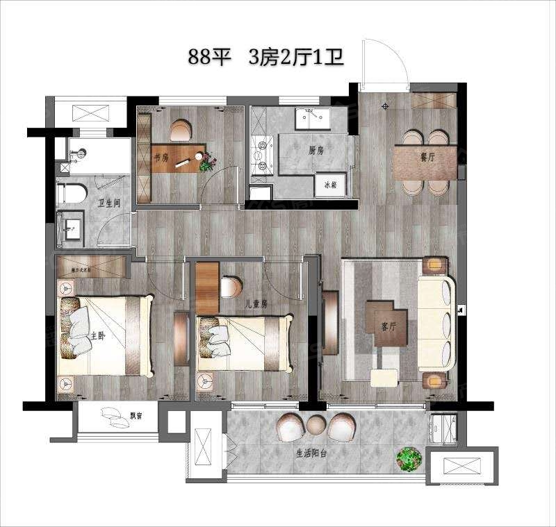 绿地香港江苏通州户型图