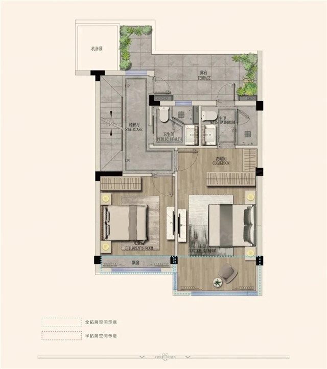 广和·江南里建面约137-147㎡江南院墅加推在即   星空上叠 户型鉴赏