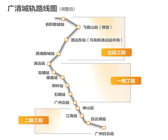 广清城轨路线图