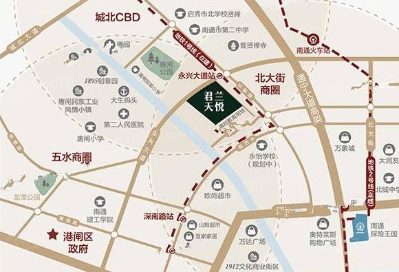 南通君兰天悦属于哪个街道?