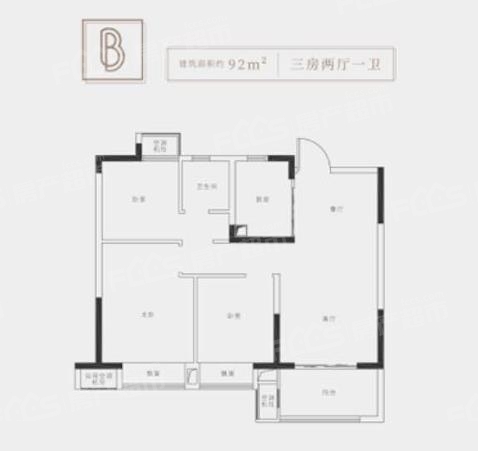 逸璟园户型图曝光!
