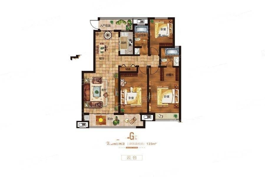 郑州孔雀城公园海户型图