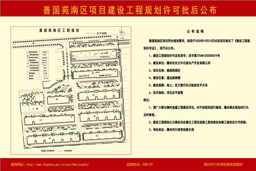 滕州2020年下半年这些城市规划影响你我的生活