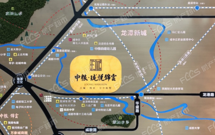 中粮珑悦锦云交通地图中粮珑悦锦云有地铁吗