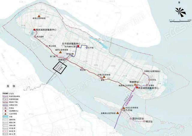 可能利用北沿江高铁,建成城际铁路   在上海市崇明区总体规划当中
