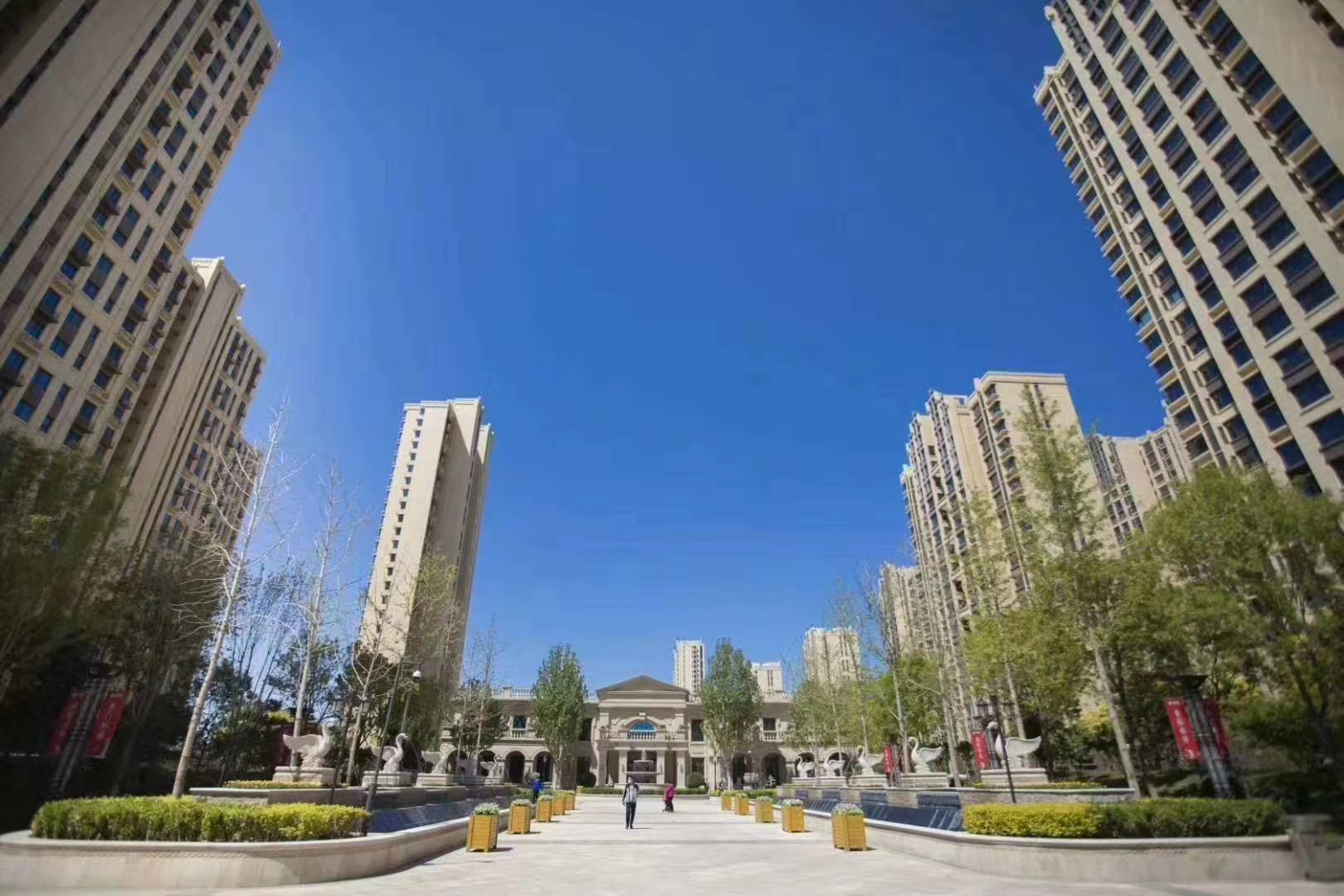 「建投御湖园社区景观怎么样?」- 固安房产超市