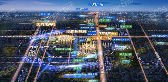 天府新区理想城房价仁寿视高天府理想城如何
