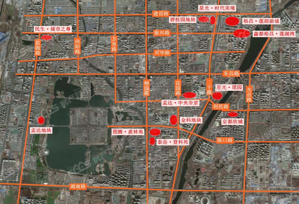 19元/㎡的楼面价竞得滨湖路西,聊堂路南的2020-125#宅地,问 鼎聊城