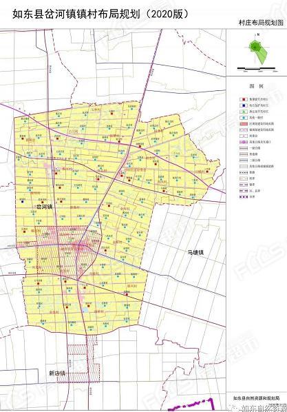 12,岔河镇远期村庄布局规划图