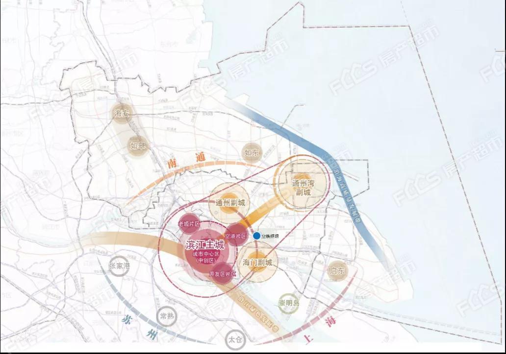 南通新机场临空经济区鸟瞰图首度曝光,快来围观!