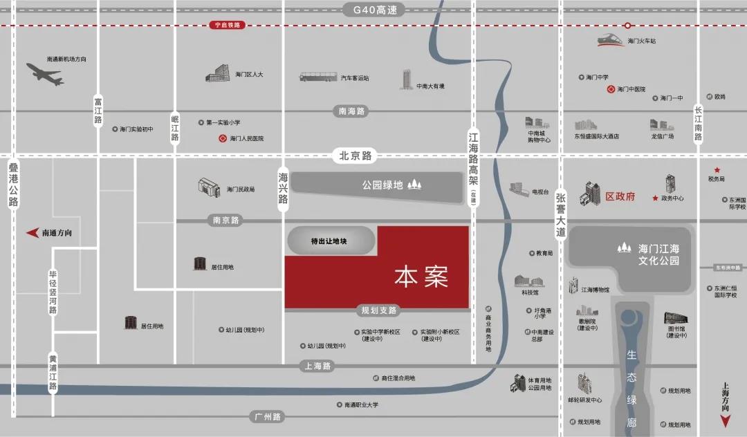 交通极为便捷;   商业配套:周边分布有海门文峰大世界和亚萍国际购物