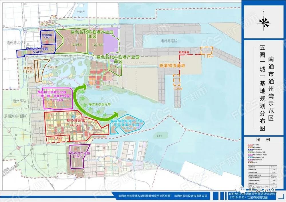 附通州湾最新规划图   "规划建设南通通州湾长江集装箱运输新出海口"