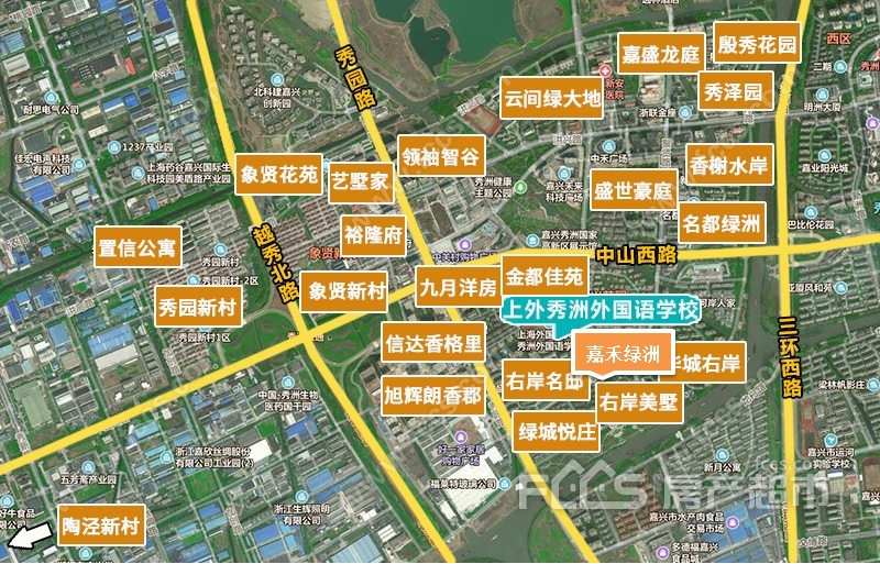 2021年嘉兴秀洲区学区划分出炉!含施教范围示意图!