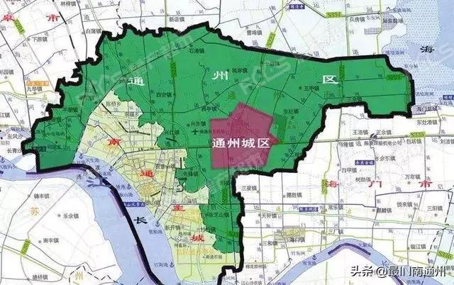 通州行政区划图