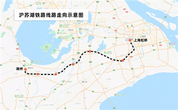 沪苏湖铁路铁路新进展！