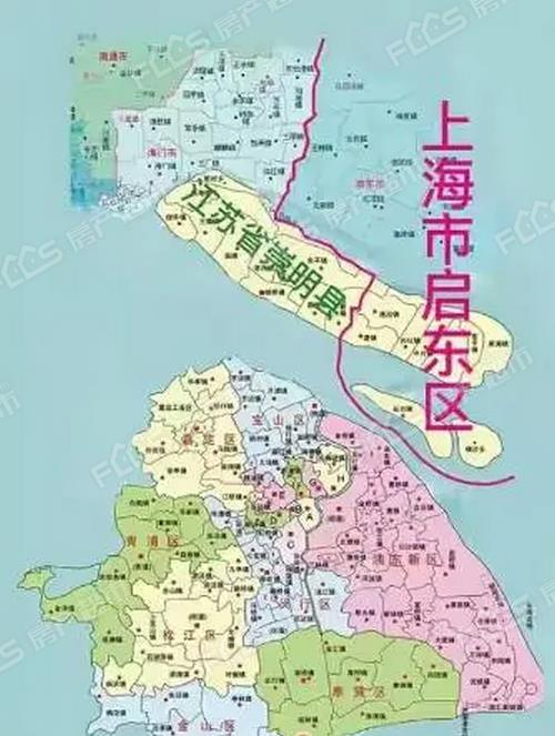 上海将合并南通启东