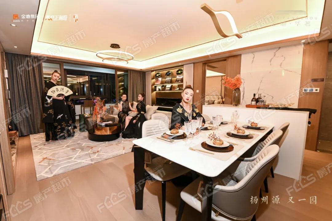 扬州金地华著样板间有效果图吗扬州金地华著项目景观设计怎样
