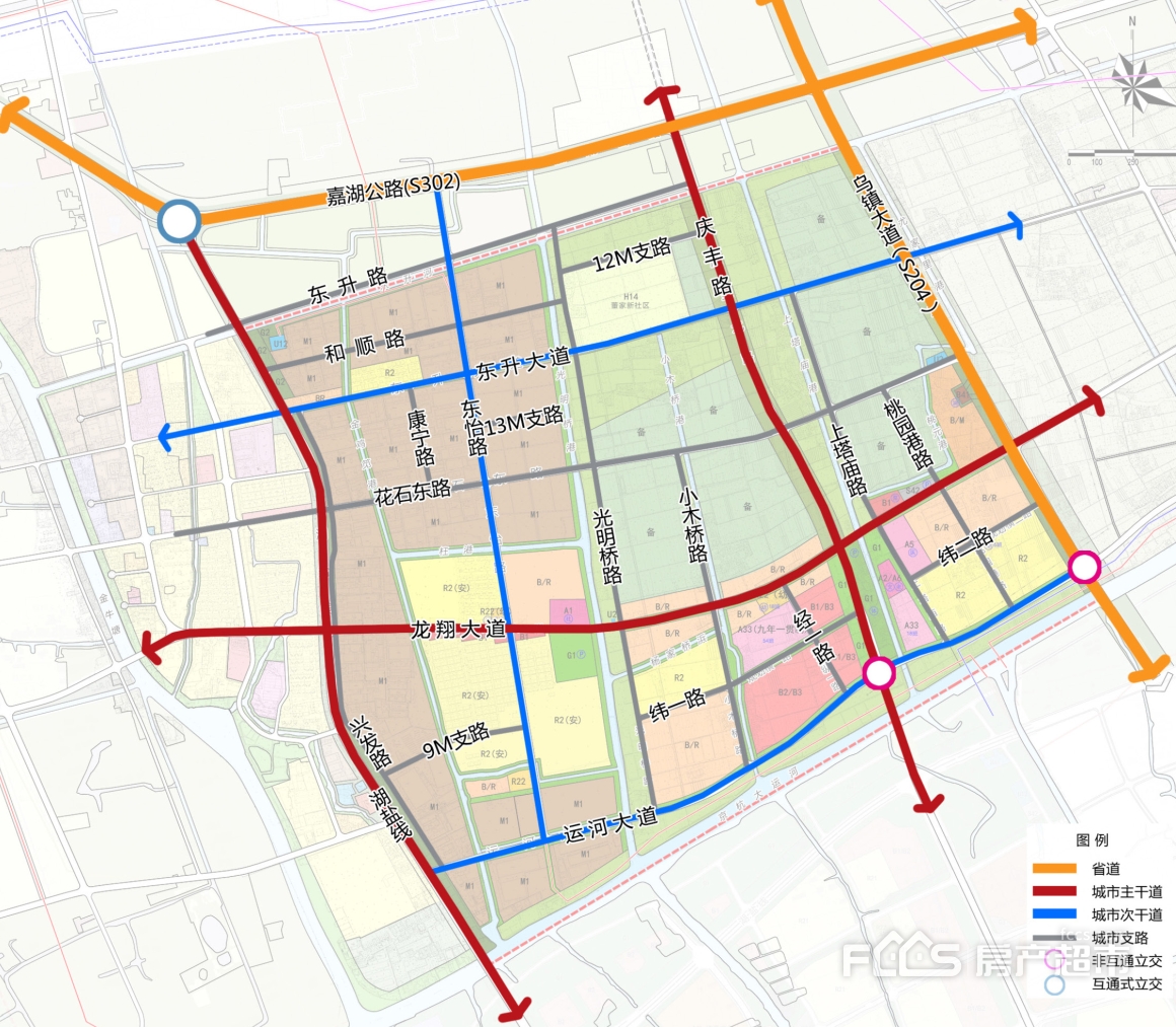 桐乡市中心城区01区块(乌镇龙翔片区)详细规划