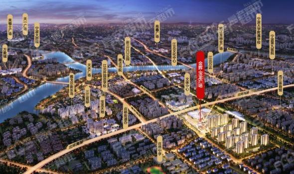 宁波江北金辉宝龙城市广场在哪儿宁波江北金辉宝龙城市广场周边配套